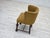 Vintage Danish Lounge Chair in Green Furniture Velour and Oak, 1950s For Sale - Image 13 of 18