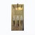 Modern Amber and Green Murano Glass and Brass Sconces, 2000s, Set of 2 For Sale - Image 11 of 12