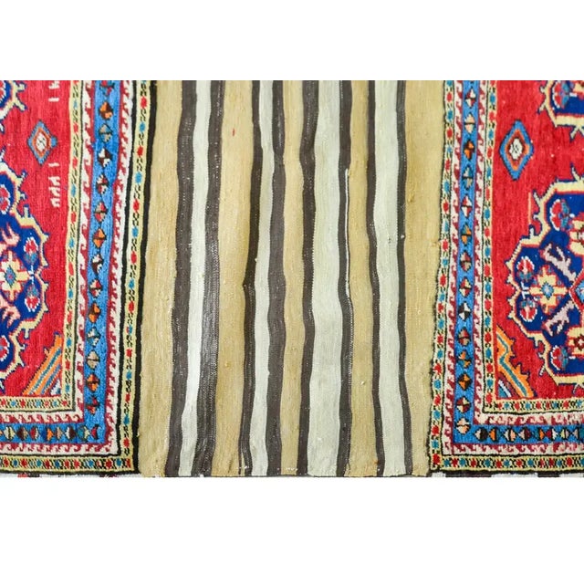 Textile Early 20th Century Persian Lori Horse Blanket Rug For Sale - Image 7 of 11