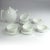 Postmodern Porcelain Tea Set by Lutz Rabold for Arzberg, 1980s, Set of 13 For Sale - Image 4 of 10