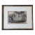 Late 20th Century Framed Reconstruction Era Savannah Georgia Historical Duel Print For Sale