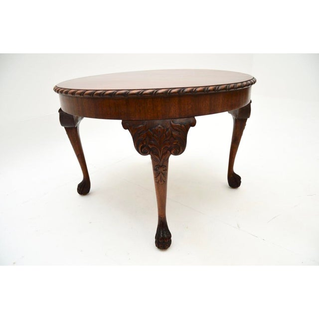 1900 - 1909 Antique Georgian Occasional Coffee Table, 1900s For Sale - Image 5 of 7