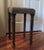Black 19th Century English Regency Mahogany Needlepoint Stool For Sale - Image 8 of 9