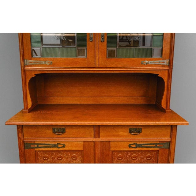 Art Nouveau Buffet in Oak, Early 20th Century For Sale - Image 11 of 18
