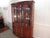 Traditional Henkel Harris Solid Cherry Two Piece China Cabinet For Sale - Image 3 of 10