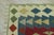 1970s 1970s Boho Style Turkish Vintage Hand Knotted Geometric Design Oushak Kilim Rug For Sale - Image 5 of 10