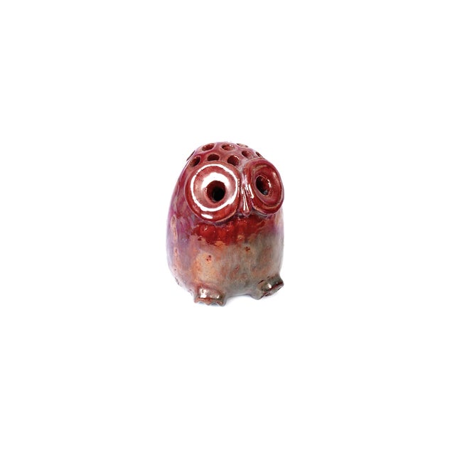 Flower-Pecking Owl by Robert Chiazzo, 1950s For Sale - Image 4 of 4