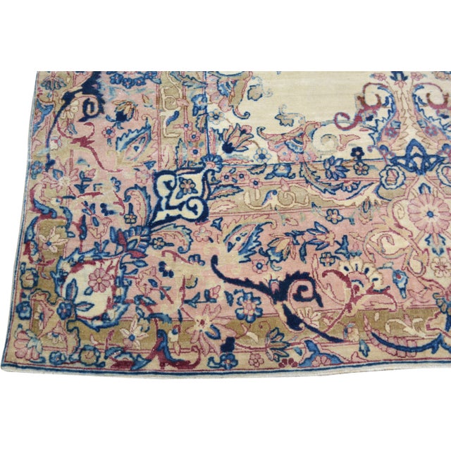 1970s Vintage Hand Knotted Wool Rug, 10'3''x16'4'' For Sale - Image 5 of 6