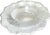 1980s 1980s Frosted Crystal Floral Wine or Champagne Bottle Coaster, Lalique Attributed Honfleur Geranium Pattern France – Sold Individually For Sale - Image 5 of 10