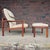 Designed by celebrated American studio furniture maker Arden Riddle, this adjustable lounge chair and ottoman showcase the...
