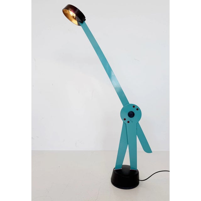 Pierrot Table Lamp by Afra & Tobia Scarpa for Flos, 1990s, in Flawless conditions. Designed 1990 to 1999 This piece has an...