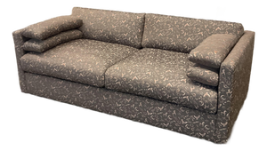 Custom-Made 82" Designer Sofa With Holland & Sherry Fabric