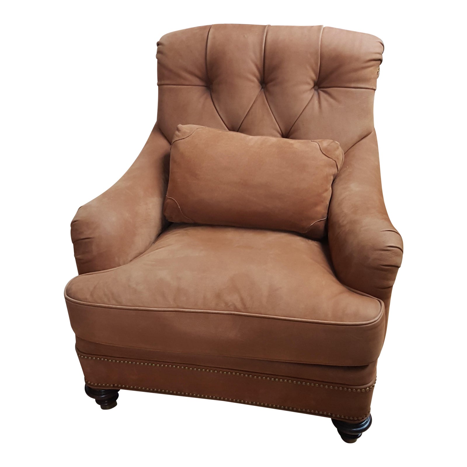 Hickory Chair St. James Tufted Lounge Chair Chairish