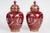 Napoleon III Lidded Vases in Painted Porcelain, 19th Century, Set of 2 For Sale - Image 3 of 11
