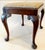 Queen Anne Queen Anne Style Upholstered Mahogany Bench For Sale - Image 3 of 12