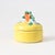 Small Yellow Ceramic Heart Box by Rudolf Podany for KWK Keramos, 1920s For Sale - Image 4 of 10