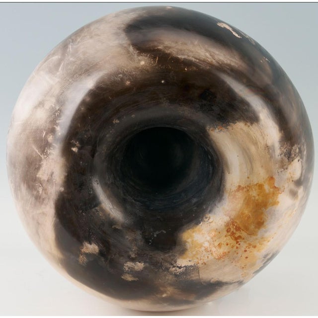 Ceramic Two David Joy Porcelain Pieces, Orb & Bowl For Sale - Image 7 of 13