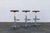 Mid-Century Modern Set of 3 Mid-Century Modern Butcher Block & Chrome Swivel Bar Stools, 1970s For Sale - Image 3 of 18