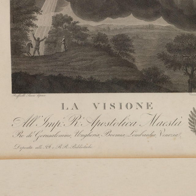 Paolo Caronni, Vision of Ezekiel, Etching For Sale - Image 8 of 14