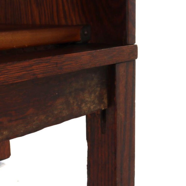 Arts & Crafts Lundstrom Quarter Sawn Oak Stack Barrister Bookcase C1910 For Sale - Image 15 of 15