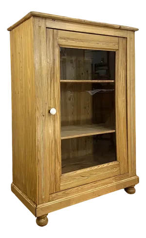 Antique Pine Wood Cupboard