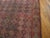 Singular Red Color With Small Dimond Pattern Design Antique W. Persian Senneh Rug For Sale - Image 4 of 4
