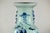 Chinese Blue and White Porcelain Altar Vase With Immortal Figures and Celadon Tint For Sale In New York - Image 6 of 18