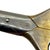 1930s Art Deco Brass Handle German Scissors in Leather Case by Arthur Salm For Sale - Image 9 of 11