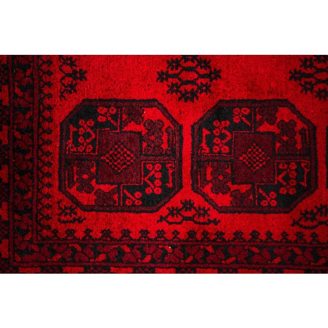 2000 - 2009 Afghan Hand-Knotted Ačka Rug For Sale - Image 5 of 10