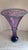A striking and sculptural post-modern Studio Art Glass Trumpet Vase by renowned glass artists Christopher Young and Dan...