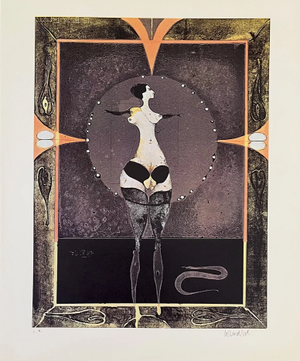 Paul Wunderlich 16 Titel Eva-2 1974
