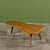 Coffee table by John Widdicomb c.1960s, USA. This beautiful maple table features an amoeba shaped table top with three...