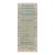 Mid Century Green Turkish Deo Gallery Rug - 4'7" x 11'7" For Sale