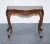 French Carved Hallway Console Table with Cabriole Legs, Late 19th Century For Sale - Image 3 of 18