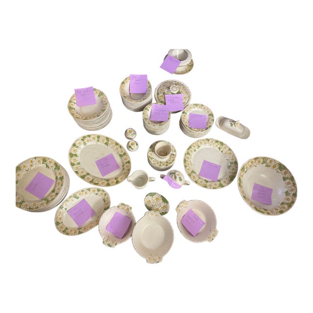 Vintage Sculptured Daisy by Poppytrail For Sale