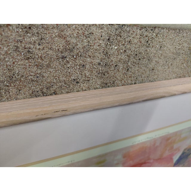 Late 20th Century Framed Lithograph Print of Harrison Rucker's "Memories of Meagan Violets" For Sale - Image 5 of 7