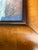 Abstract 1970’s Original Abstract Small Pastel Drawing Wide Wood Frame Signed For Sale - Image 3 of 4
