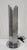 1980s Postmodern Pierced Metal Skyscraper Table Lamp For Sale - Image 11 of 11