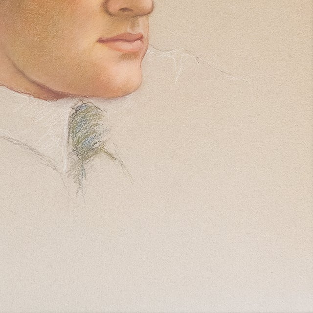 Portrait of a Handsome Man - Vivian Louise (Freundt) Gugel, C. 1967 For Sale In San Diego - Image 6 of 9