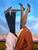 Modern In Your Shoes Surrealism Acrylic Painting For Sale - Image 3 of 3