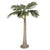Mid-Century Modern Vintage 1960s Plaster Palm Tree Floor Lamp W/ Metal Bullet Shade - Tropical Tiki Island Beach Decor - Mario Torres Style For Sale - Image 3 of 18