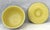 1930s Art Deco Hall Pottery Ceramic Lidded Refrigerator Dish Serving Bowl Gray & Yellow For Sale In West Palm - Image 6 of 11