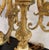 19th Century Doré Bronze 7-Light Marble Base Candelabras Mounted as Lamp - a Pair For Sale - Image 4 of 10