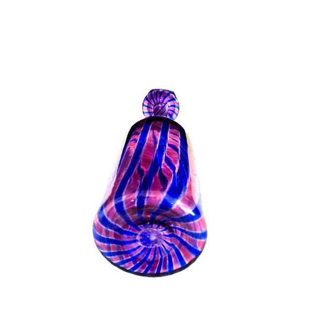 Mid 20th Century Mid 20th Century Murano Hand-Blown Liquor Decanter With Stopper, Attributed to Gio Ponti for Venini For Sale - Image 5 of 5