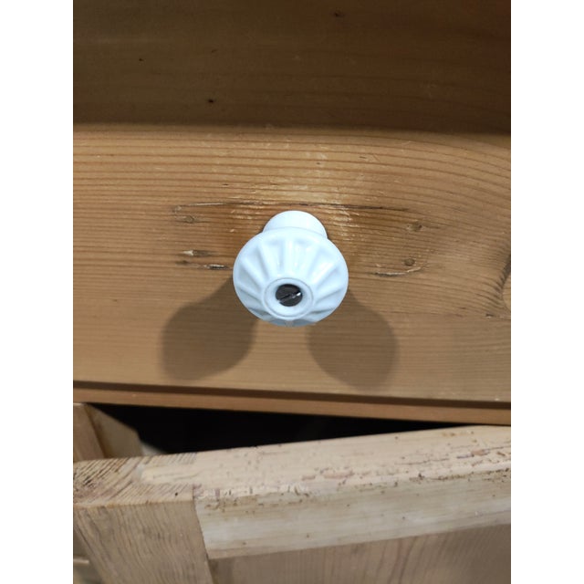 Brown Late 19th Century Austrian Alpine Pine Step-Back Cupboard For Sale - Image 8 of 10