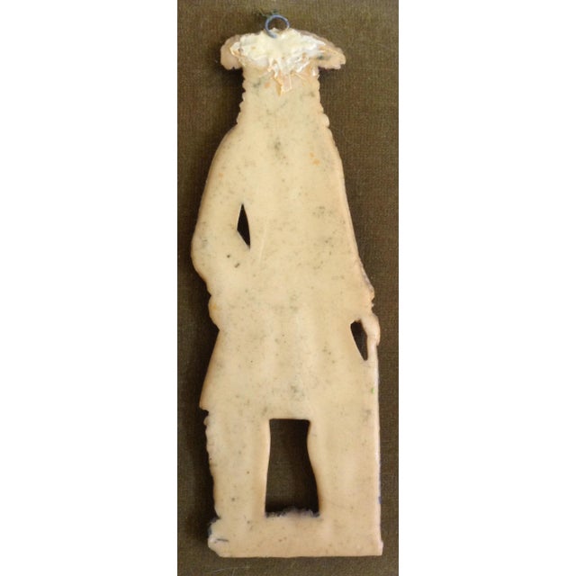 European Wax Gentleman's Portrait For Sale - Image 4 of 4