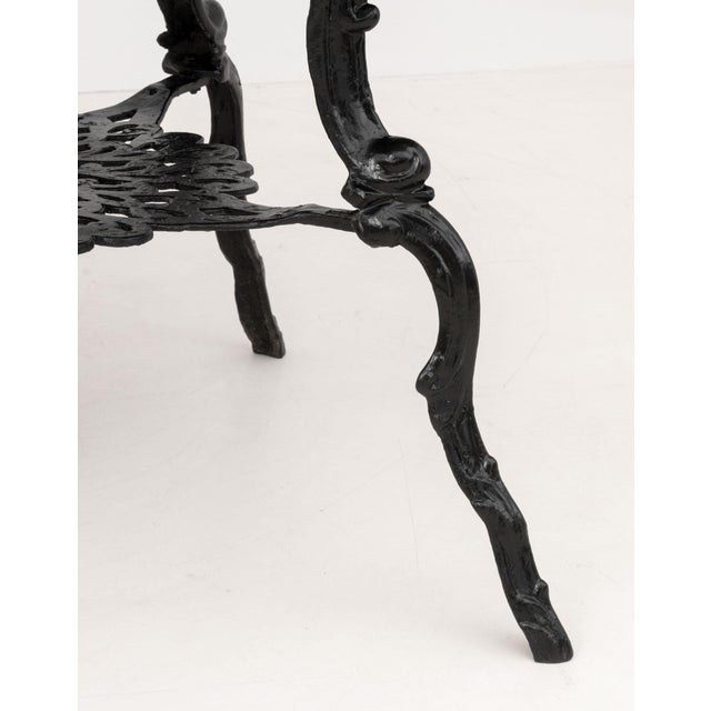 Mid 20th Century American Cast Metal Patio Furniture Set, 5 Pieces For Sale - Image 5 of 15