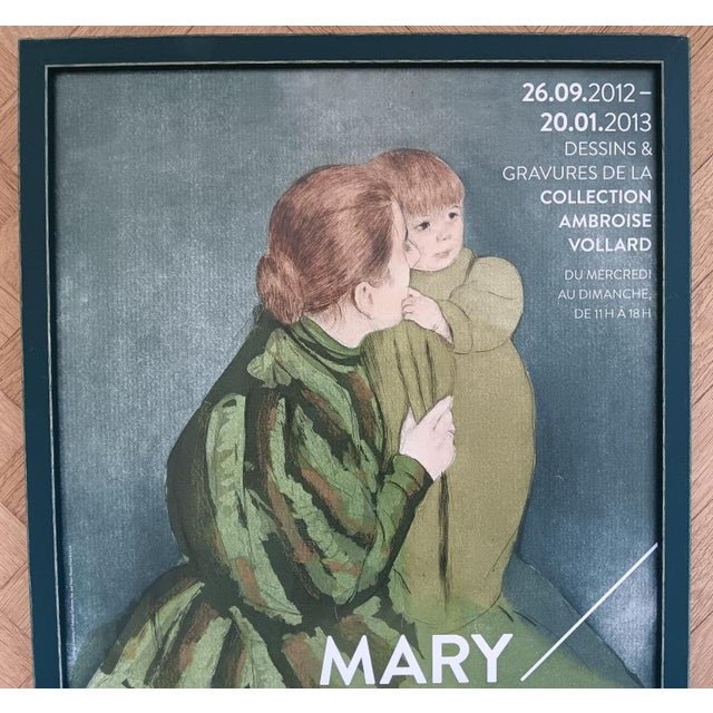 Mary Cassatt (1848-1926) American Impressionist painter Rare original exhibition poster - Paris - 2012 "Mary Cassatt in...