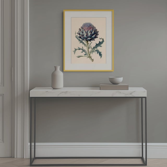 Botanical Study of Cardoon (Cynara cardunculus) — Antique Botanical Fine Art Print A beautifully detailed botanical study...