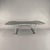 Metal Steel Coffee Table with Smoked Glass Top, 1970s For Sale - Image 7 of 7